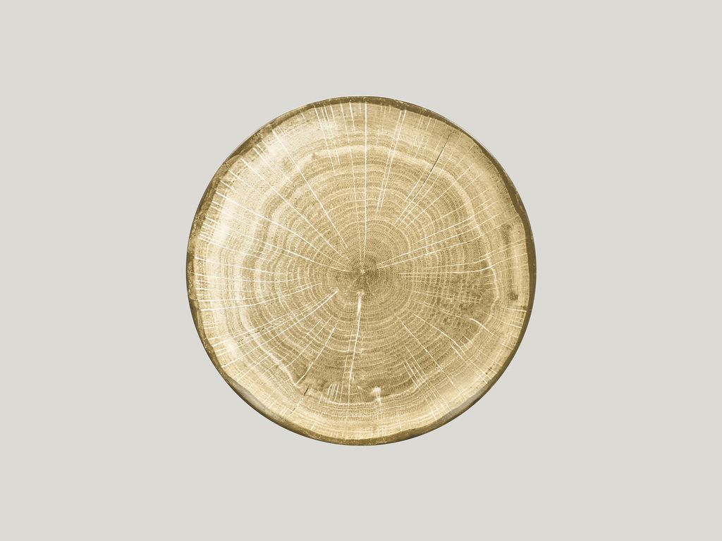 Confezione 12 pezzi PIATTO  COUPE 27CM MOSS WOODART