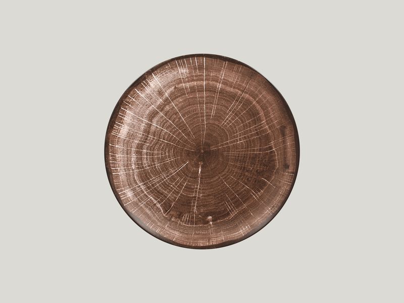 Confezione 12 pezzi PIATTO  COUPE 27CM OAK WOODART