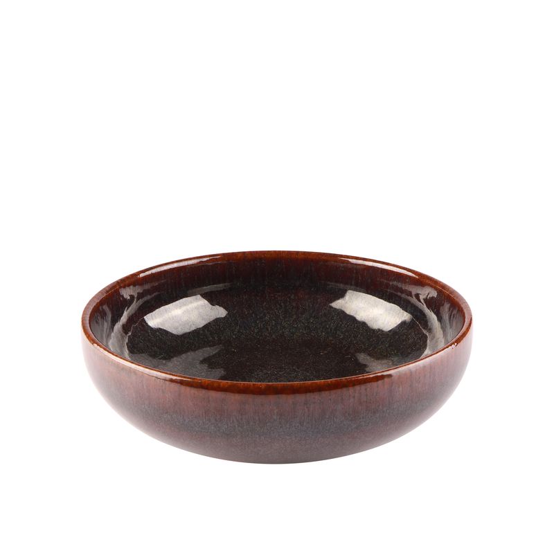 Confezione 6 pezzi PIATTO COUPE FONDO 16CM AMBER