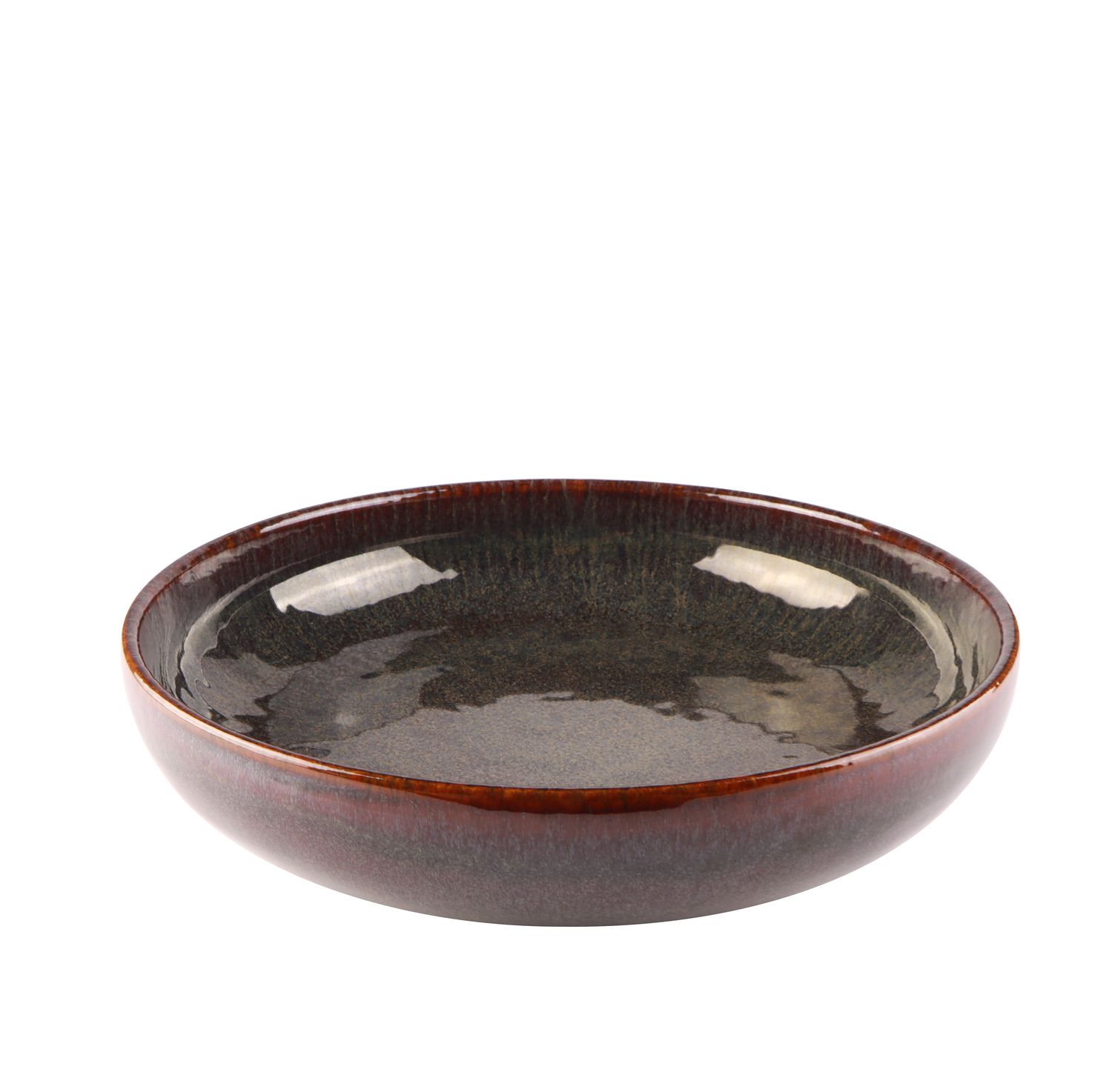 Confezione 6 pezzi PIATTO COUPE FONDO 22CM AMBER