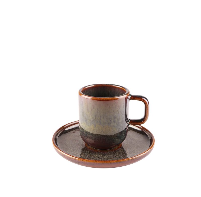 Confezione 6 pezzi TAZZA EXPRESSO 9CL AMBER