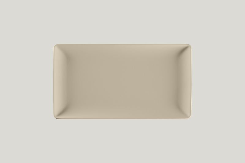 Confezione 6 pezzi PIATTO RETTANGOLARE 33CM EPURA ARGILA