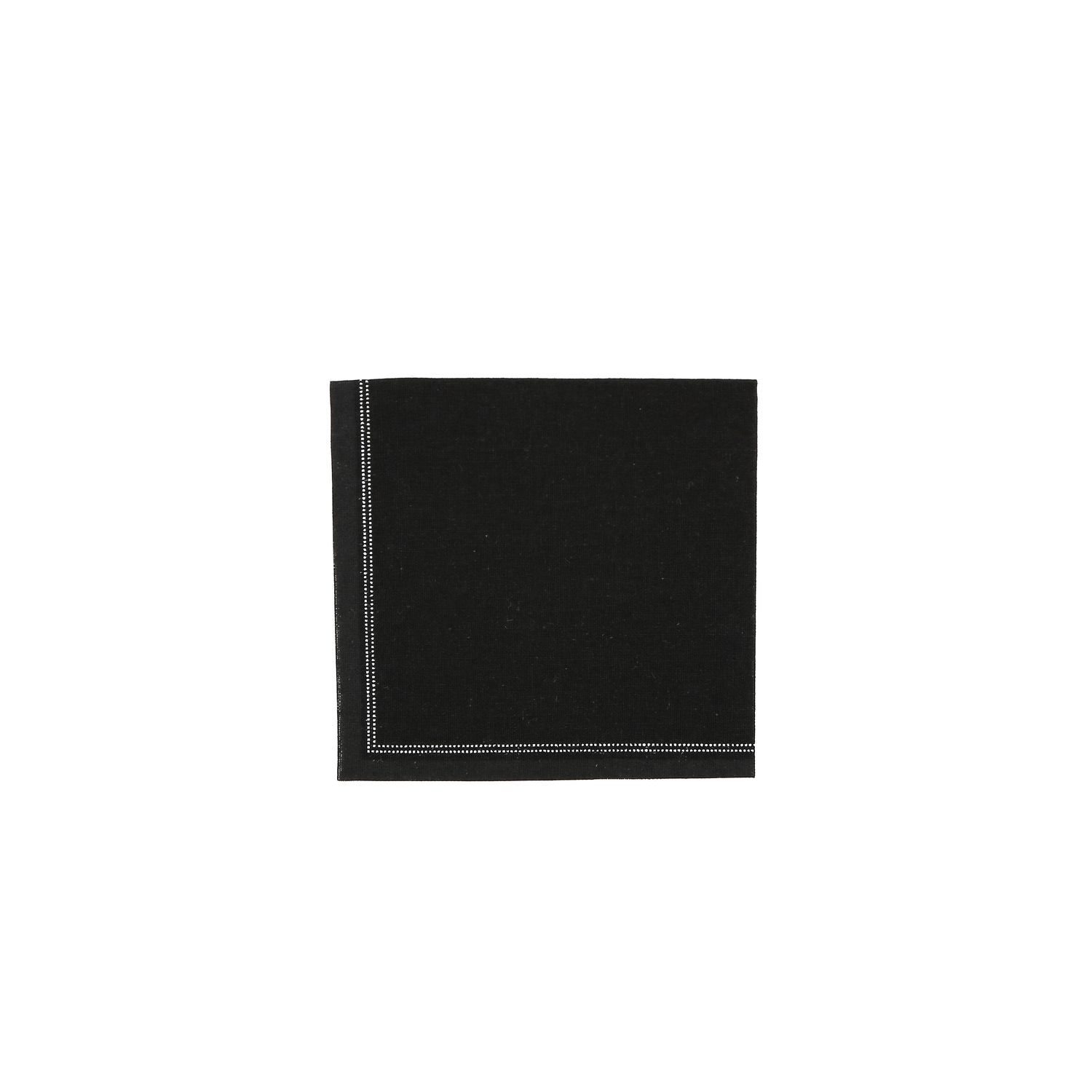 Confezione 40 pezzi P25 TOVAGLIOLO COSY COTONE NERO 20X20