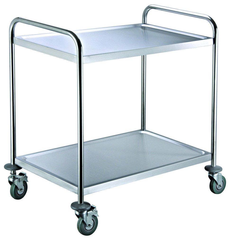 Confezione 1 pezzo CARRELLO SERV.2P  85.5X53.5 H92.5