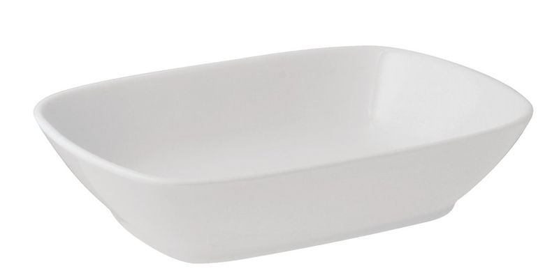 Confezione 12 pezzi RAVIERA RECTANG.17  CM HOTEL PORC BL