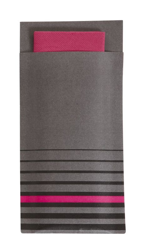 Confezione 1 pezzo CONF.200 POCHET.ISI GRIGIO/LAMPONE