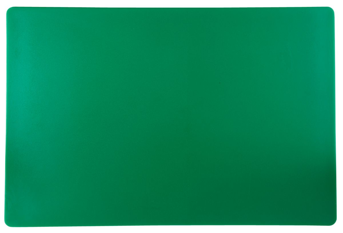 Confezione 1 pezzo TAGLIERE POLIET. 53X32,5X2 SENZA SCANALATURA VERDE