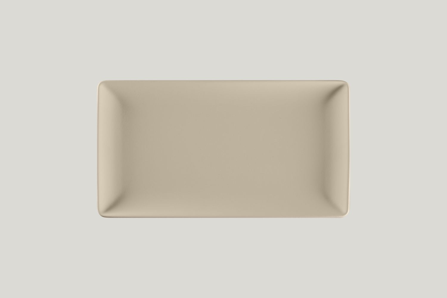 Confezione 6 pezzi PIATTO RETTANGOLARE 33CM EPURA ARGILA