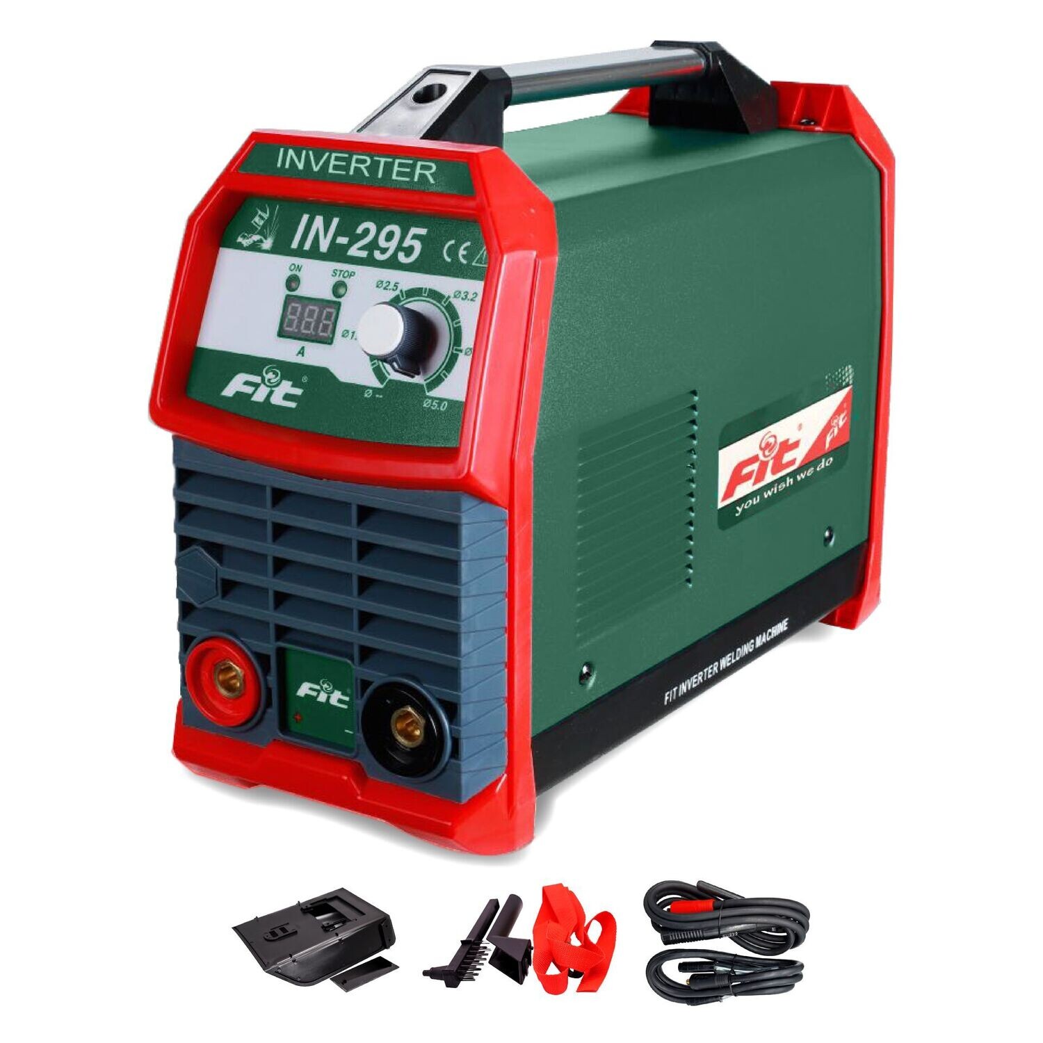 55017550 - FIT ماكينة لحام أنفرتر 300 أمبير بالمشتملات DC-220V