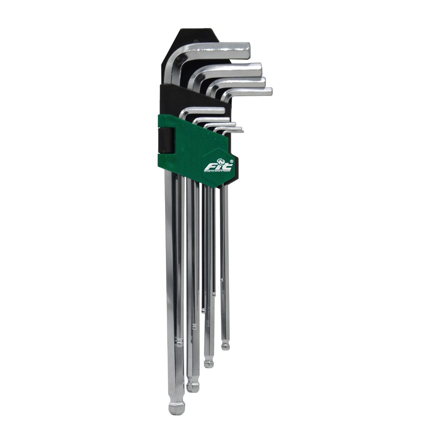 49056200 - FIT طقم مفتاح الن مسدس  بلية اكثر طولا من 1.5م الي 10 م كروم فانديوم