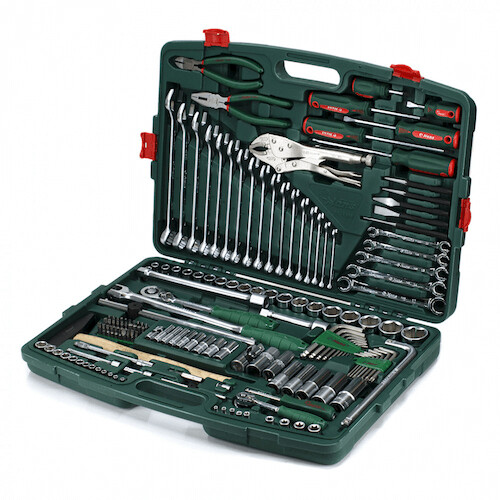 69482000 - HANS شنطة عدة بلاستيك 158 قطعة TK-158V