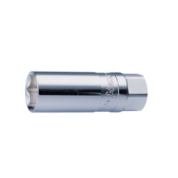 69137100 - HANS لقمة بوجية  1/2"  كروم مقاس 16مم 4305M16