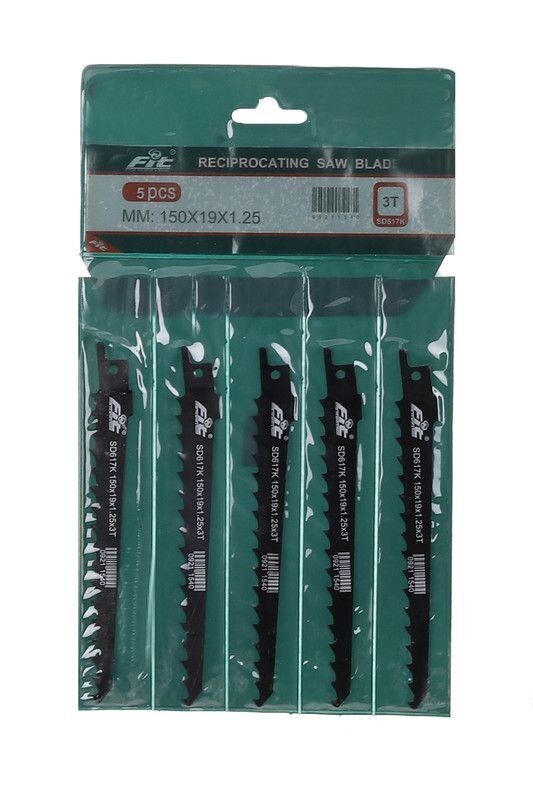 92115500 - FIT طقم سلاح منشار أمامى خشب 5 قطع 240مم
