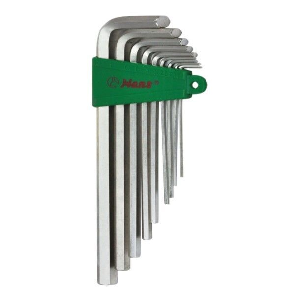 69385700 - HANS طقم مفتاح الن مسدس أكثر طولا  9 ق بالبوصة من 16/1 الى 8/3" 16762-9A