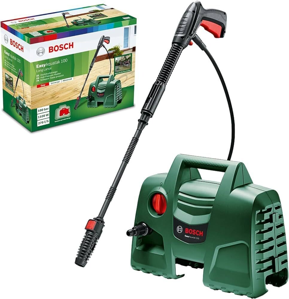 21817501 - Bosch ماكينة غسيل 100بار 1200 وات خرطوم 3 متر 