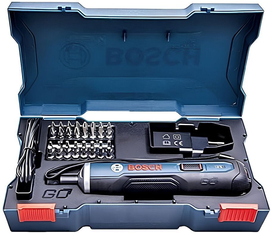 21992071 - Bosch مفك مسامير بالشاحن 3.6فولت (33لقمه+شاحن USB)