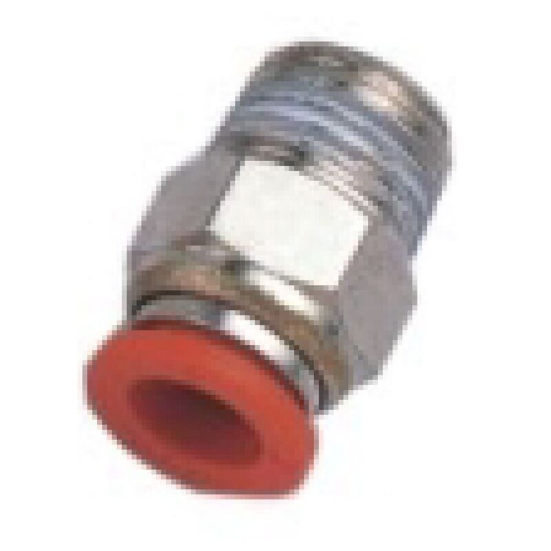 22205200 - FIT وصلة دكر 1/4"  * وصلة احمر خرطوم 8 مم PU SPC08-02