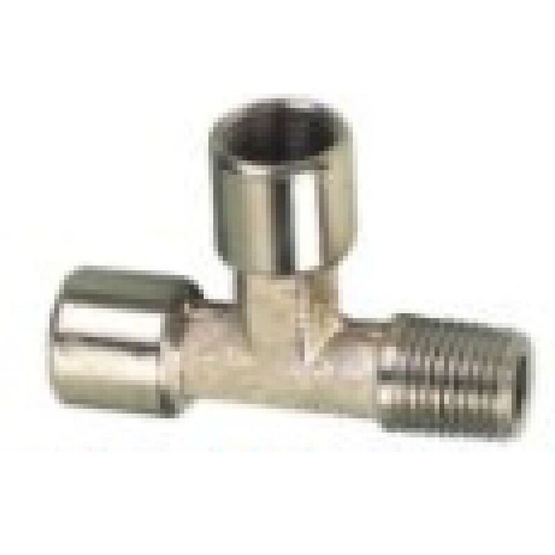 22203300 - FIT مشترك حرف T - دكر 1/2" * نتاية 1/2"  * نتاية 1/2" S1275/4