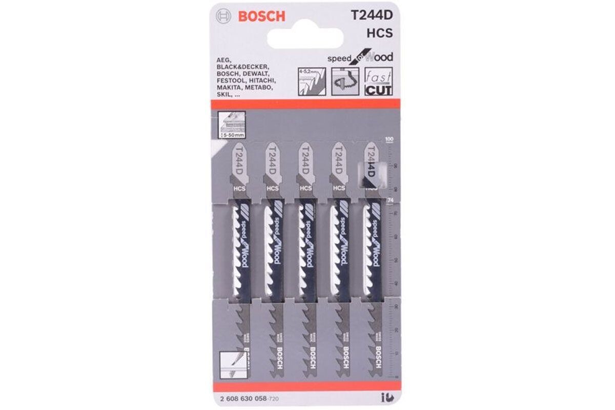 21630058 - Bosch طقم سلاح منشار اركيت خشب 5 قطع بوش سويسرى T244D