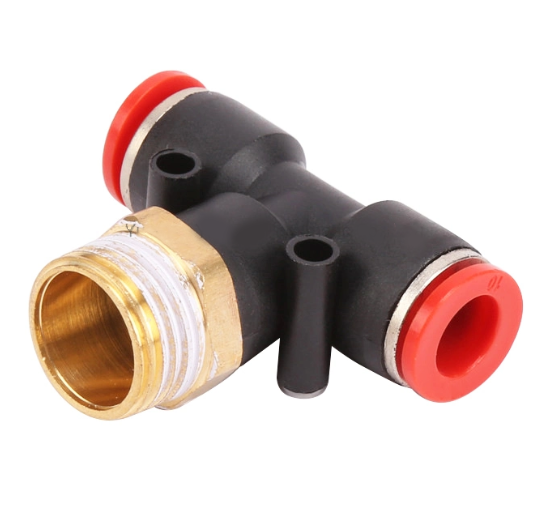 22205800 - FIT مشترك T خرطوم PU وصلة 8 مم * 8 مم* دكر 1/4" SPB08-02