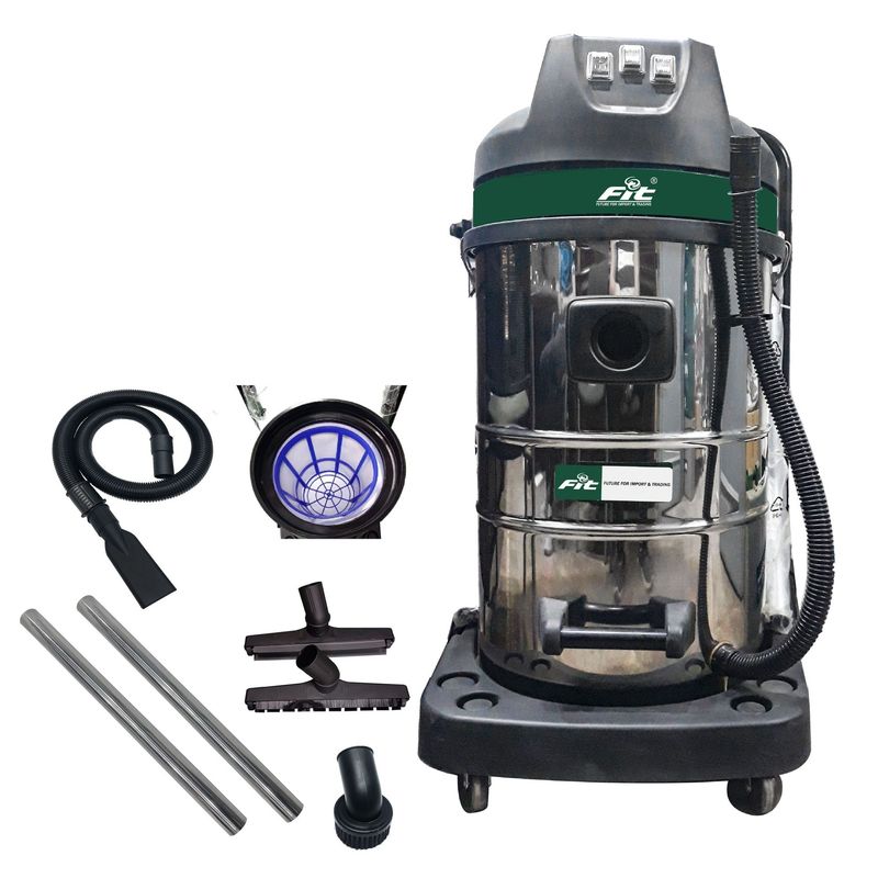 48007700 - FIT مكنسة صناعية 80 لتر اقتصادى / 3 موتور L80- 3 B