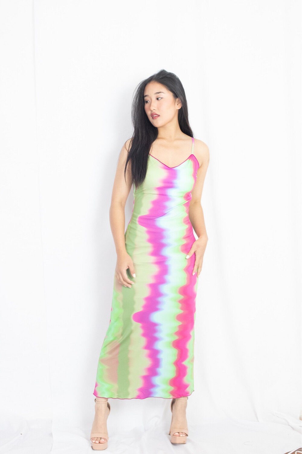 Miscellaneous/ Jersey Bodycon Midi Dress