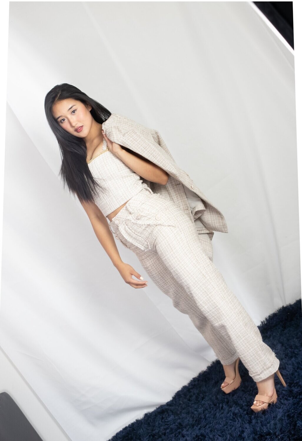 Tweed pants 
