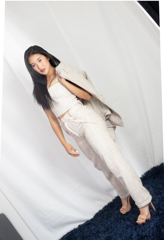 Tweed pants 
