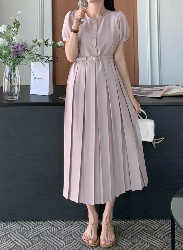 PLEATED DRESSES