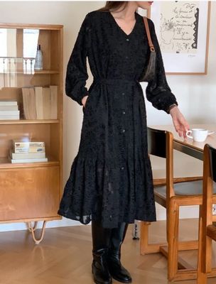 JACQUARD DRESSES