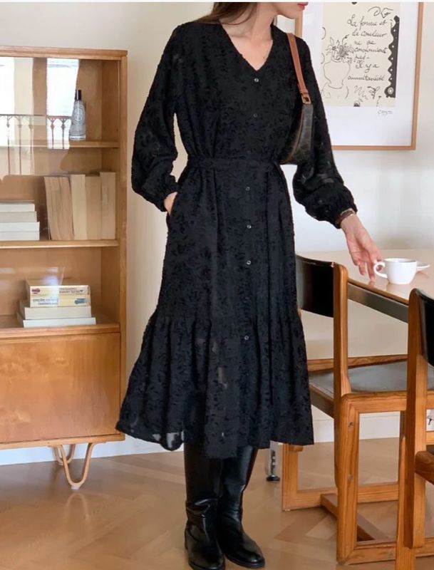 JACQUARD DRESSES