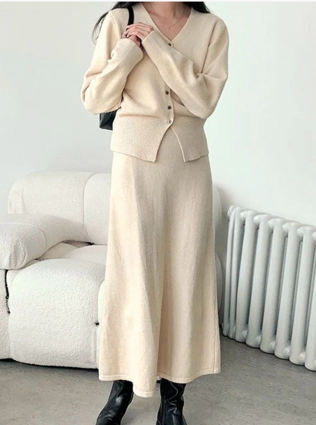 Knit Blzrskrt Set