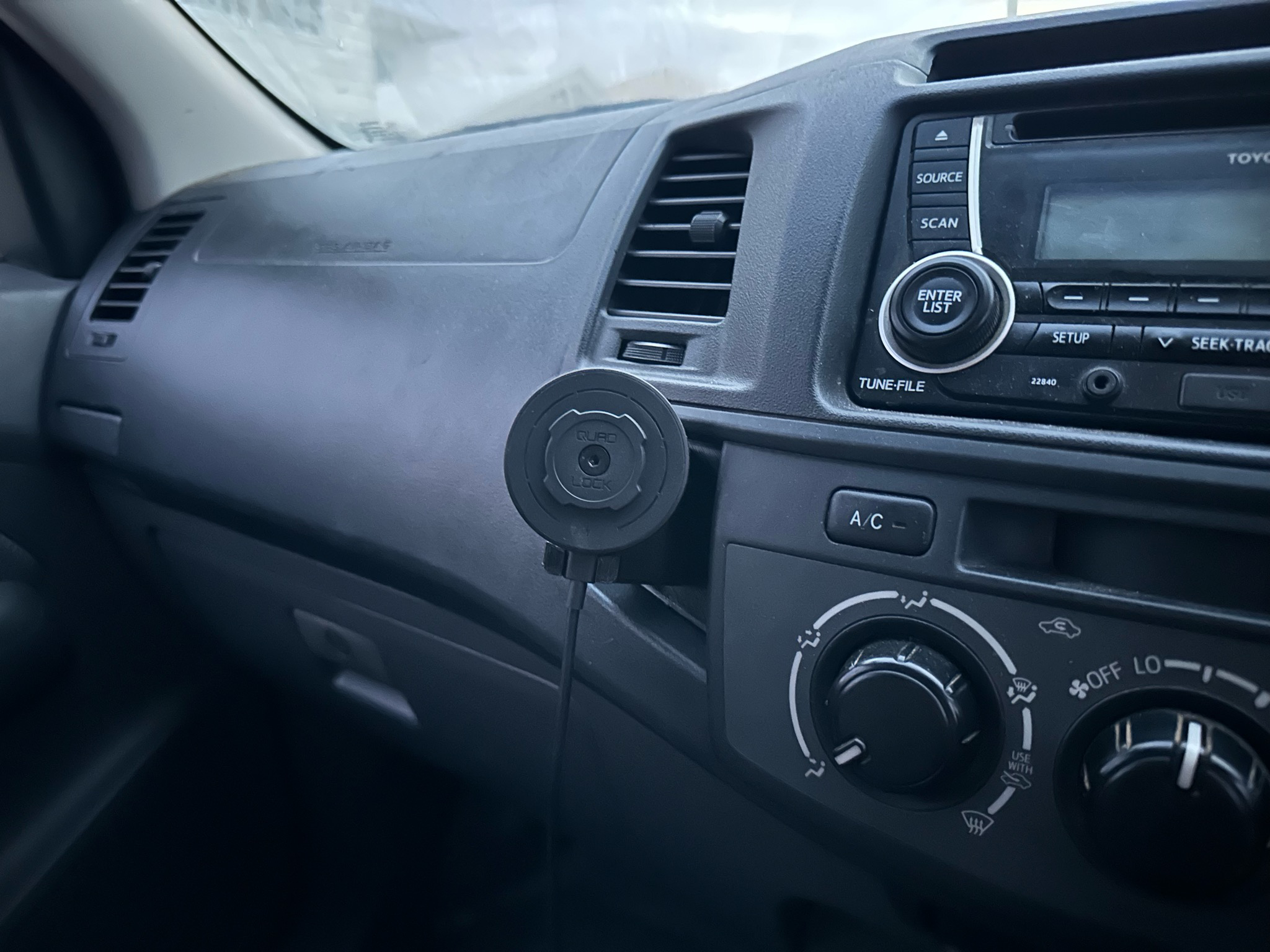 Quad Lock Mount Infill - N70 Hilux