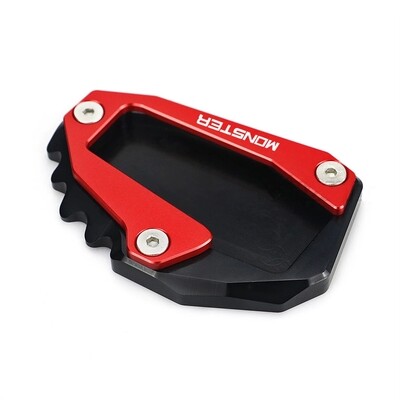 Motorcycle Side Stand CNC Aluminum Enlarger Pad
