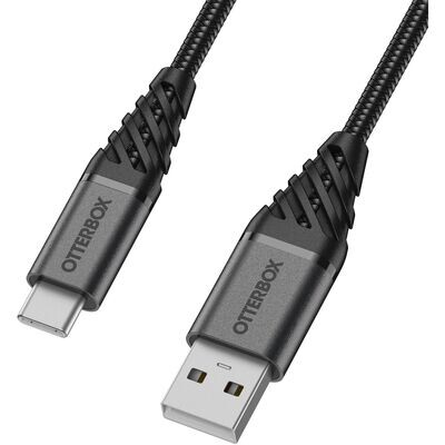 OtterBox USB-C to USB-A Cable (2M) - Black (78-52665)