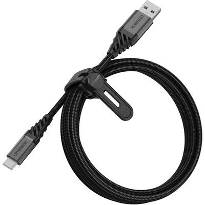 OtterBox USB-C to USB-A Cable (2M) - Black (78-52665)