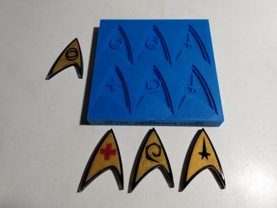 Star Trek Badges / Coasters