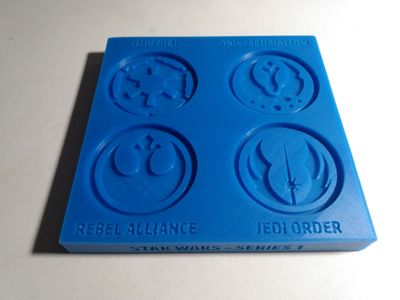 Sci-Fi Badge Molds
