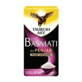 Palette Riz Basmati du Penjab - TAUREAU AILE - 500g