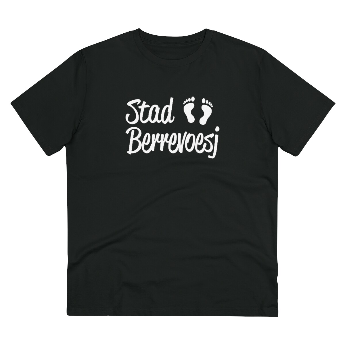 T-shirt - Stad Berrevoesj - Zwart