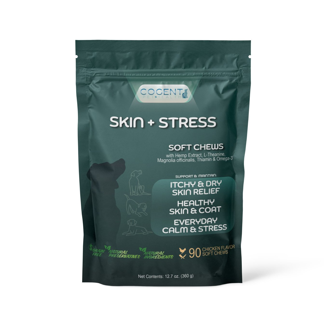 Skin + Stress Soft Chews - 90 Count