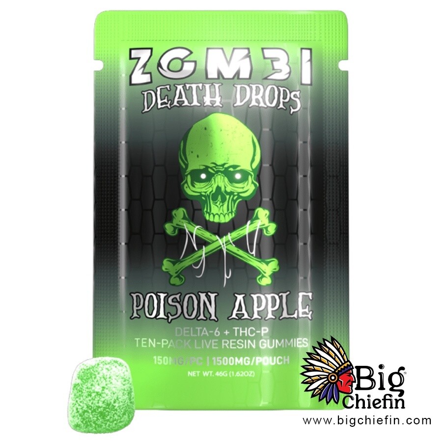 Zombi Death Drops 10pk, Flavor: Poison Apple