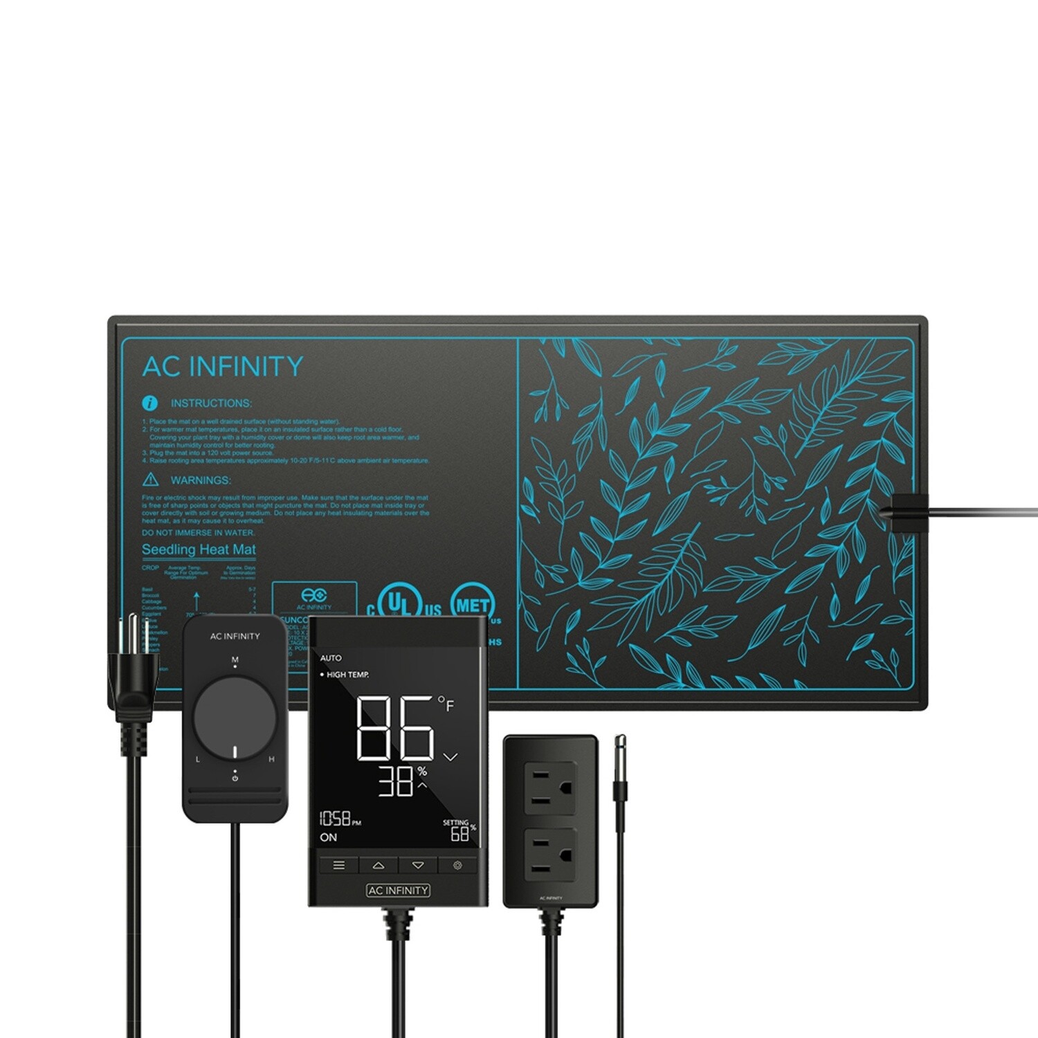 AC Infinity Suncore T3 Seedling Heatmat