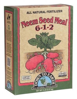 Down To Earth Neem  Seed Meal 6-1-2
