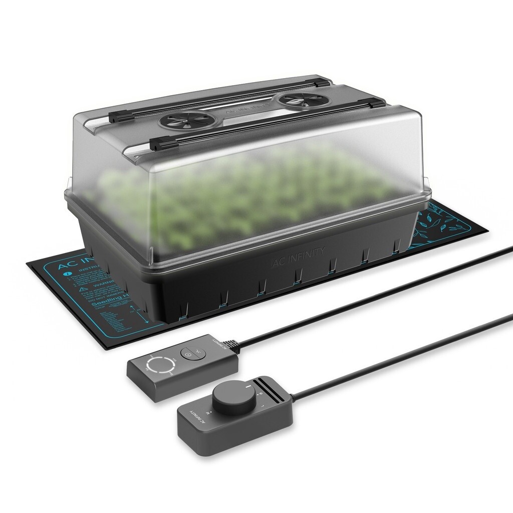 AC Infinity Humidity Dome 5 x 8 in w/ LED and Heatmat