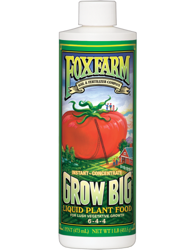 FoxFarm Grow Big Liquid Concentrate 6-4-4