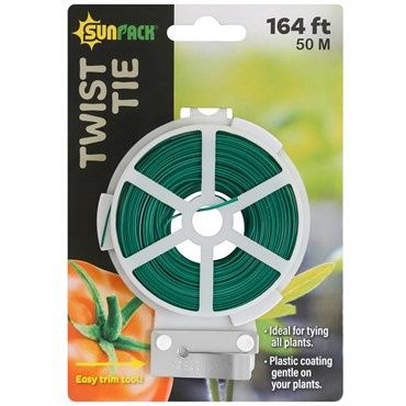 Green Twist Tie