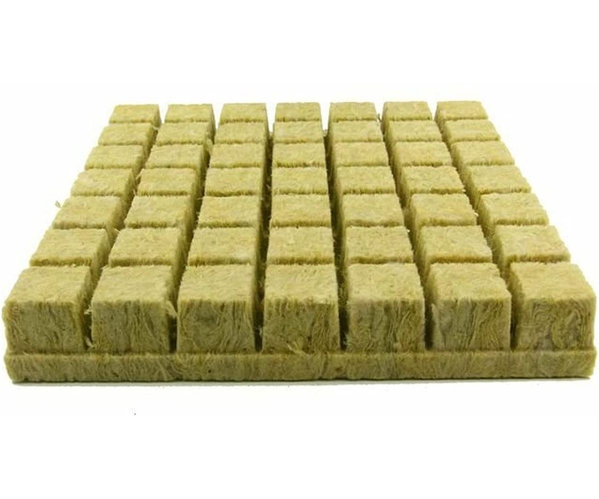 Grodan 1.5&quot; x 1.5&quot;, 30 sheets of 98 UNWRAPPED