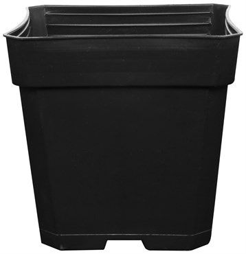 Gro Pro Black Plastic Pot 5.5 x 5.5 x 5.75