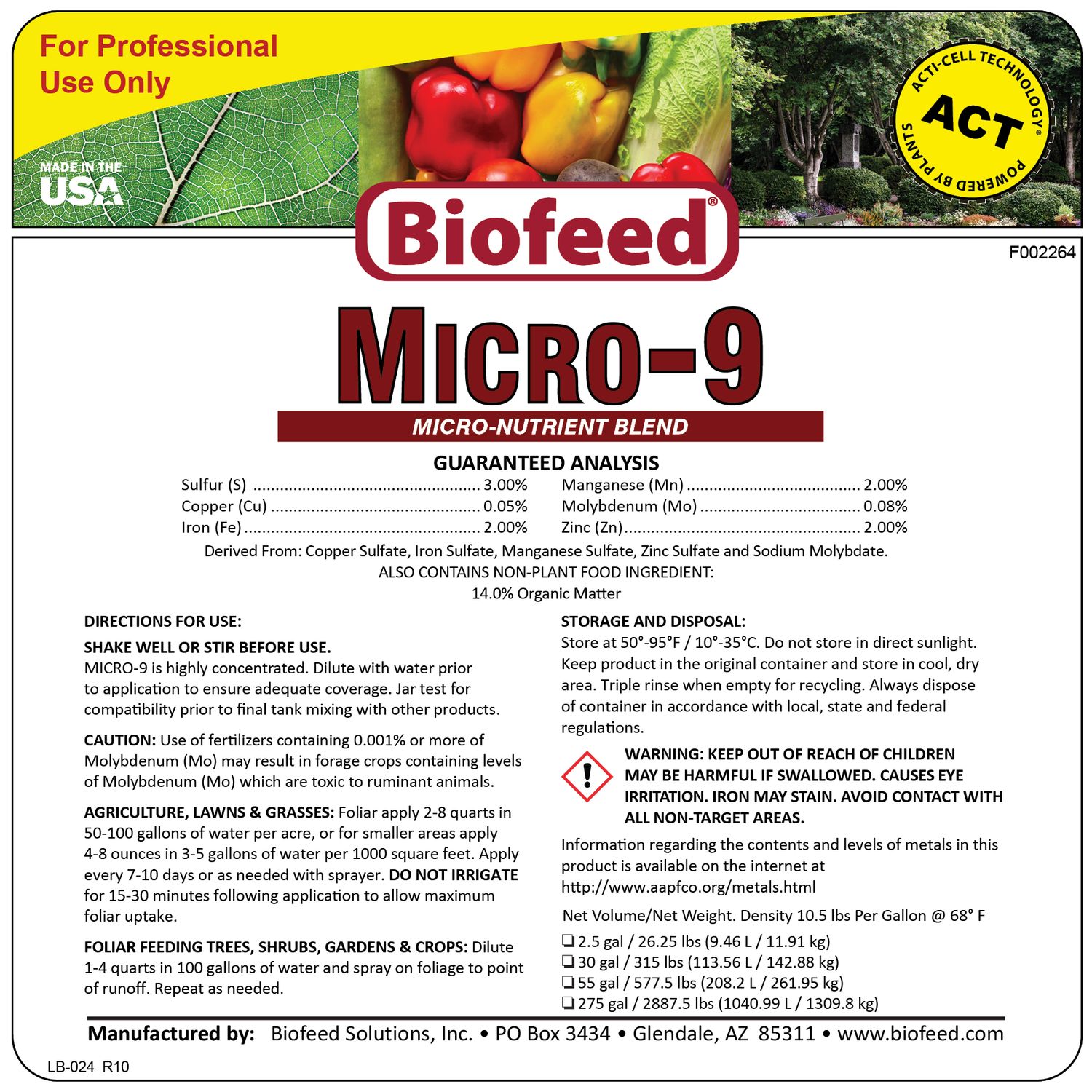 Biofeed Micro 9